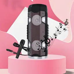 GUGGU Party Speaker with Wireless Bluetooth Speaker RGB Light Mic, FM With Remote K189 20 W Bluetooth Laptop/Desktop Speaker-picture-41