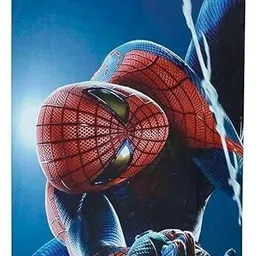 baba fab Spiderman Printed Wave Board Skateboard – Perfect for Kids & Beginners 6 inch x 24 inch Skateboard image 2