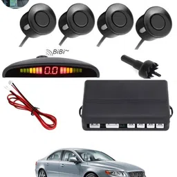 autofetch Universal 4 Black Reverse Parking Sensor-AF25A486 Universal 4 Black Reverse Parking Sensor-AF25A486 Parking Sensor image 1