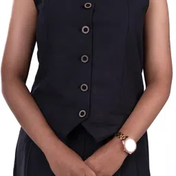 shaba Solid Women Waistcoat-picture-39