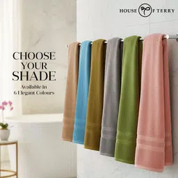 house of terry Cotton 450 GSM Bath Towel image 5