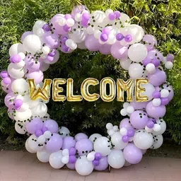 specialyou.in White, Purple Special You Welcome Home Decoration Items kit-picture-29