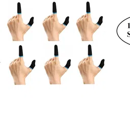 houseofcommon Touch Screen Finger Sleeve for Pubg Mobile Phone Gaming Gloves 12 Pair Finger Sleeve-picture-13