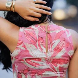 ai para couture Women Cotton Blend Kurta Palazzo Set image 5