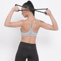 fitnesstricks COMBO OF FINGER EXERCISER WITH RESISTANCE TUBE FOR MEN & WOMEN Fitness Accessory Kit Kit image 4