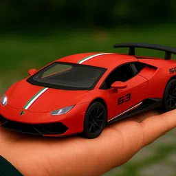 crezor toys Kids Lamborghini Alloy Diecast Car 1:36 Scale Mini Pull Back Racing Toy image 2