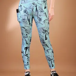 poojaran Printed Women Multicolor Tights-picture-31