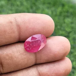 Sahiba Gems Red Cut Natural Ruby Gemstone image 4