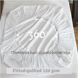crazy world Double, King Size Fitted Micro Breathable, Stretchable, Waterproof Mattress Cover image 4