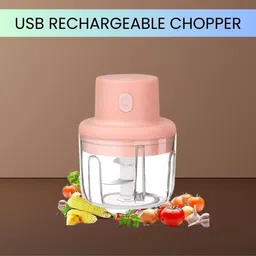 yaaristyle Electric Rechargeable Chopper for Kitchen JIYCH75 Electric Vegetable & Fruit Chopper-picture-38