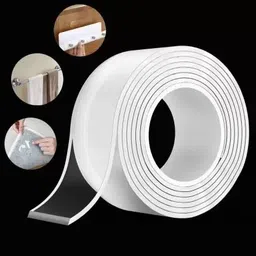 bunchgrows Double Sided Ivy Heavy Duty Tape Washable 3m (White) Grip Tape Pack of 2 Grip Tape-picture-28