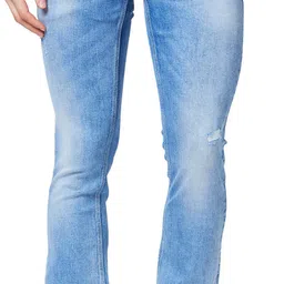 spykar Men Boot-Leg Mid Rise Blue Jeans-picture-19