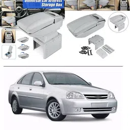 pecunia Universal Car Armrest Center Console Pad,PU Leather Car Armrest Seat Box Cover Protector Protects from Dirt,Damage,Pet Scratches,Old Damaged Consoles (Beige) A38 Car Armrest image 5