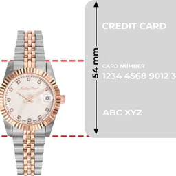 mathey-tissot Swiss Made Quartz Silver Dial Analog Watch - For Women D810RA image 4