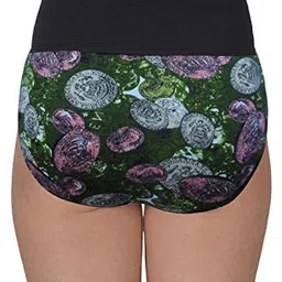 selfcare Women's Cotton Sinker High Rise Waistband Full Covrage Tummy Control Hipsters Panties Pack of 3 image 3