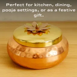 febtech Copper Decorative Bowl image 4