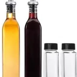 jugabely 500 ml, 500 ml, 120 ml, 120 ml Cooking Oil Dispenser Set-picture-28