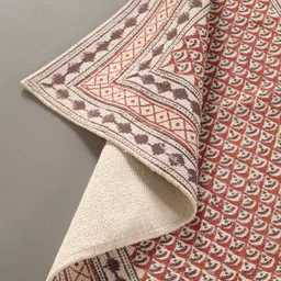 peepul tree 152.4 cm X 91.44 Cotton Carpet image 3