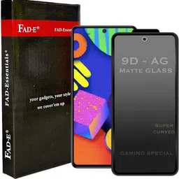 FAD-E Edge To Edge Tempered Glass for Samsung Galaxy M51, Samsung Galaxy F62, Samsung Galaxy M52 5G, Samsung Galaxy M53 5G, Samsung Galaxy A71 image 1