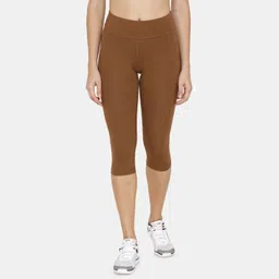 zelocity by zivame Women Brown Capri-picture-15