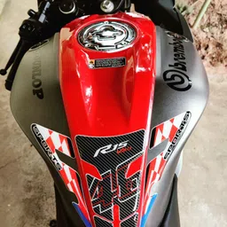 graphix design YAMAHA R15 Strap Yamaha R15 Bike Tank Cover image 2