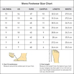 campus ELECTRO Men's Casual Shoes | Soft PU Foam Insole |Reliable Rubber Sole | Lace-Up Walking Shoes For Men image 5