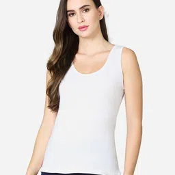 Women White Camisole-image-9