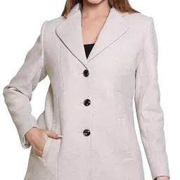 comfy sparrow WOOL BLEND Coat For Women image 1