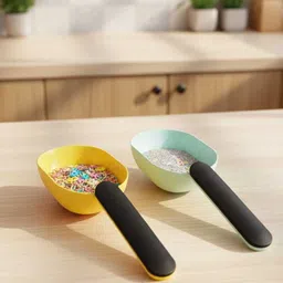 a to z DailyServe Kitchen Ladle Plastic Soup Spoon Set-picture-46