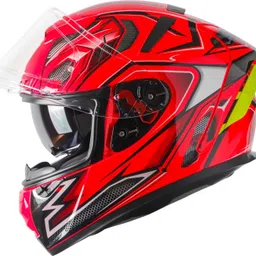 ignyte IGN-4 Racer ISI/DOT Certified Full Face Graphic Helmet with Inner Sun Shield Motorbike Helmet-picture-19