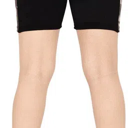 shive shakti sells Solid Women Black Tights image 2