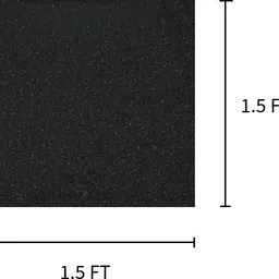 ymd 20Pc Gym Rubber Tiles Size 19" x 19" ,Gym Mat, Sport Mat for Home & Commercial Fitness Accessory Kit Kit image 3