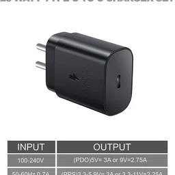 MAK 25 W PD 3.1 A Wall Charger for Mobile with Detachable Cable image 5