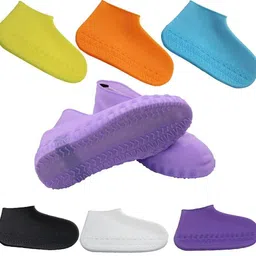 trk hub No-Slip Silicone Rubber Shoe Protectors for Kids,Men and Women(Medium)-picture-14