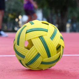 vayinato Marathon MT-101 Sepak Takraw for Small Children | Training Ball for Age 5-12 Volleyball - Size: 3 image 2