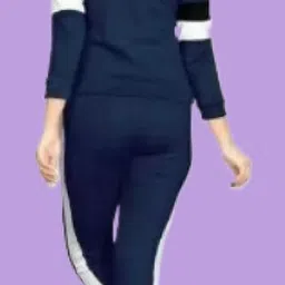 rakesh creation Colorblock Women Track Suit image 2