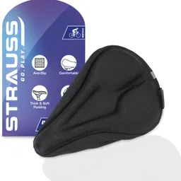 strauss Premium Saddle Cycle Seat Cover | Bicycle Seat Cover | Cycle Seat Cushion Bicycle Seat Cover Free Size-picture-16