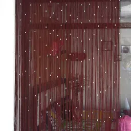 homadorn 213 cm (7 ft) Door Polyester Transparent Curtain (Pack Of 3)-picture-13
