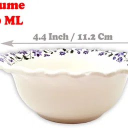 inpro Melamine Dessert Bowl Serve in Style with our 6-Piece Melamine Serving Snacks Bowl Set image 2