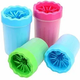sip Paw Cleaner Portable Washer Cleaning Brush Cup with Muddy Paw, Dog Foot Cleaner Plain/ Bristle Brushes for Dog-picture-11