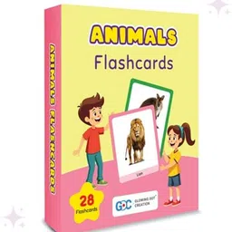 gdc Animals Flashcards for Kids–28 Cards | ABC Learning Cards for Preschool Toddlers-picture-20