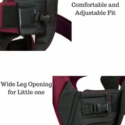 blue raven Baby Carrier Kangaroo Pose Sling Portable Child Infant Carrier Bag Baby Carrier image 3