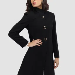 protex Wool Solid Coat For Women image 4