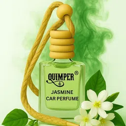 quimper JASMINE Hanging Car perfume Room Air Freshener Car Freshener Diffuser Set image 2
