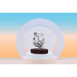 shaze Silver Resin Zog 17 Inch Religious Idol (1 Pc) image 5