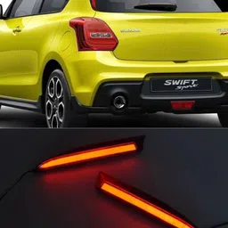 rohaneshop Swft Car 2 Function Pillar Led Light Red Colour (Pack of 2) Car Reflector Light-picture-32