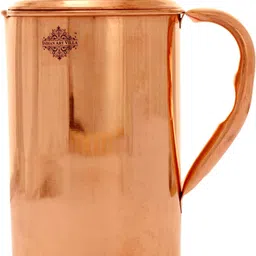 indianartvilla 1.2 L Copper Water Jug image 2