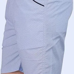 24 street Solid Men Blue Gym Shorts, Cycling Shorts, Boxer Shorts, Bermuda Shorts image 1