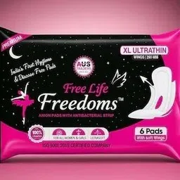 free life freedoms 290mm XL Anion Sanitary Napkins Soft, Breathable & Antibacterial (Pack of 1) 6 Sanitary Pad-picture-31