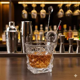b7 creations Diamond Crystal Cut Whiskey Glassbn Glass Whisky Glass-picture-10